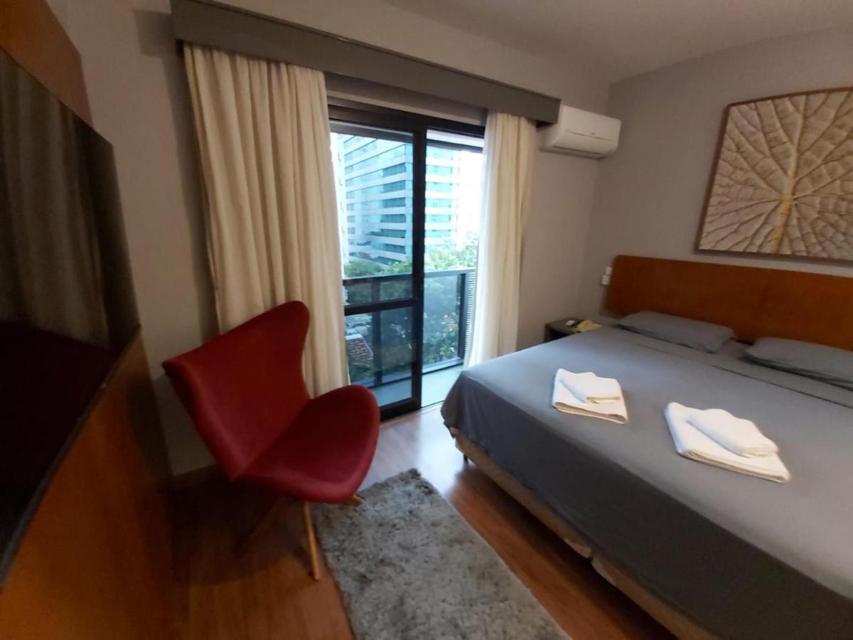 Elegant Flat Jardins - Garagem, Ar Cod, Hotell São Paulo Exteriör bild