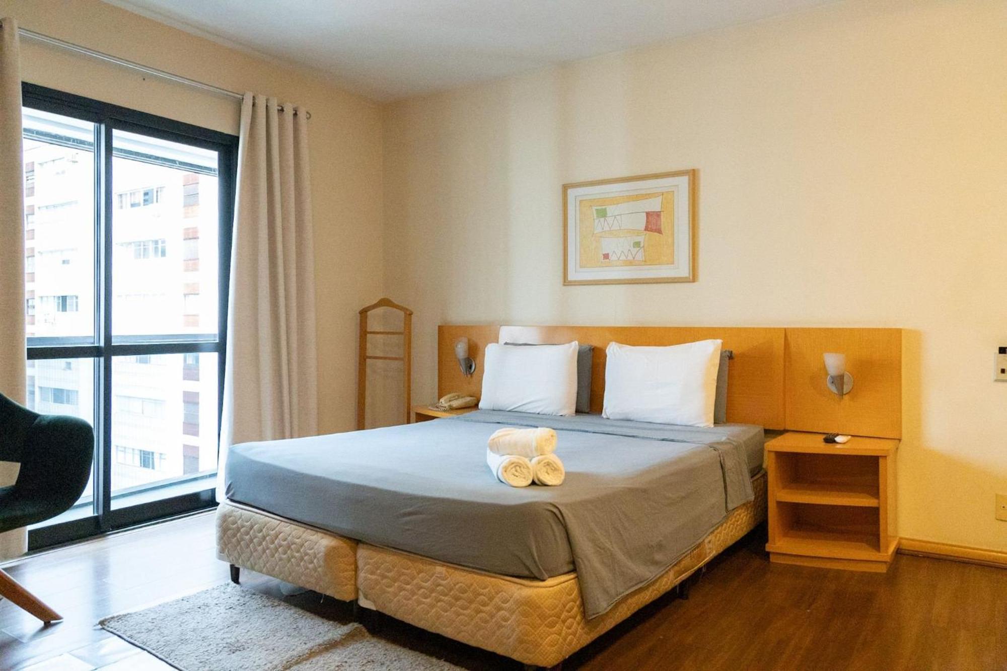 Elegant Flat Jardins - Garagem, Ar Cod, Hotell São Paulo Exteriör bild